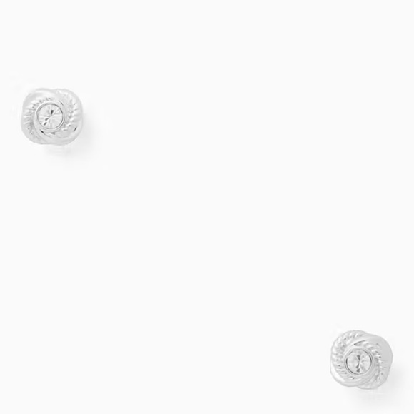 NWT Kate Spade Infinity And Beyond Knot Studs